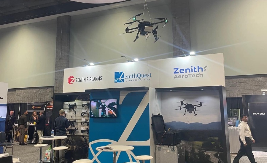 zenith aerotech tethered drone National Public Safety UAS Conference