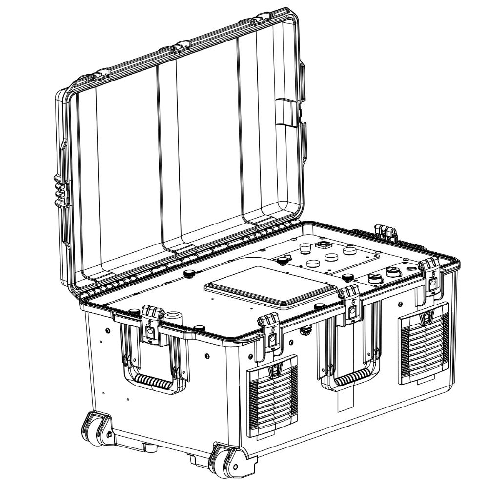 zenith aerotech tethered drone ground power station drawing