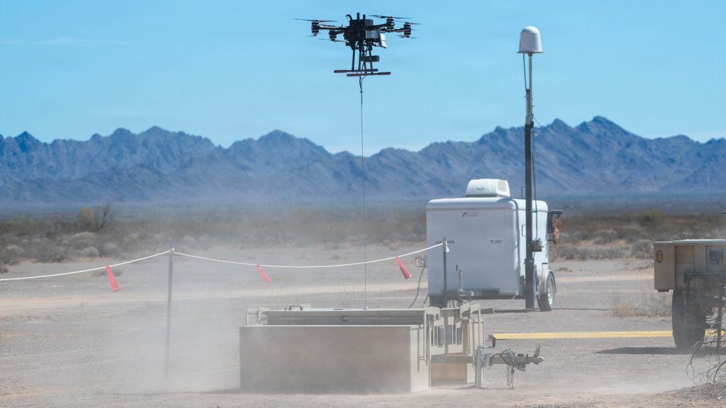 Trailer System in operation